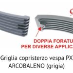 Griglia Copristerzo Vespa Px Arcobaleno (Grigia)