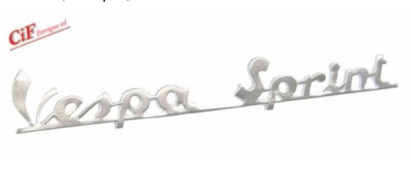 Scritta Posteriore Vespa Sprint Lunghezza 173Mm