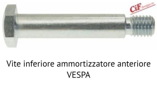 Vite Inferiore Ammortizzatore Anteriore Vespa Anni 60/70