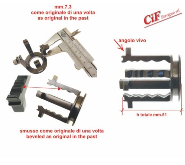 Crocera Cambio Vespa 50 Special+Et3+Primavera (Tipo Alta)