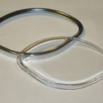 Ghiera + Vetrino X Contachilometri Vespa Gl Sprint Vbb Vba 180 Ss