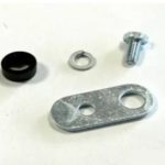 Kit Piastrina Ferma Guaina Contachilometri Al Mozzo Piaggio Vespa 50 N L R, Et3