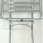 Portapacchi Posteriore Cromato Per Vespa Gt, Gtr, Gl, Ts, Rally, Sprint, Sprint Veloce