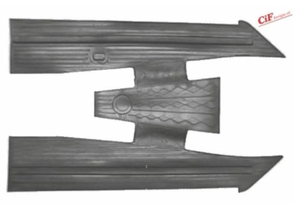 Tappeto Vespa Pk50+125 (Nero)