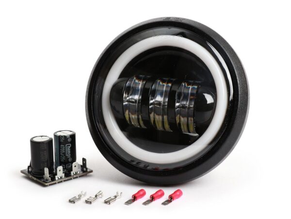 Fanale Anteriore Led EVOK 12 Volt Vespa 125 Primavera Et3