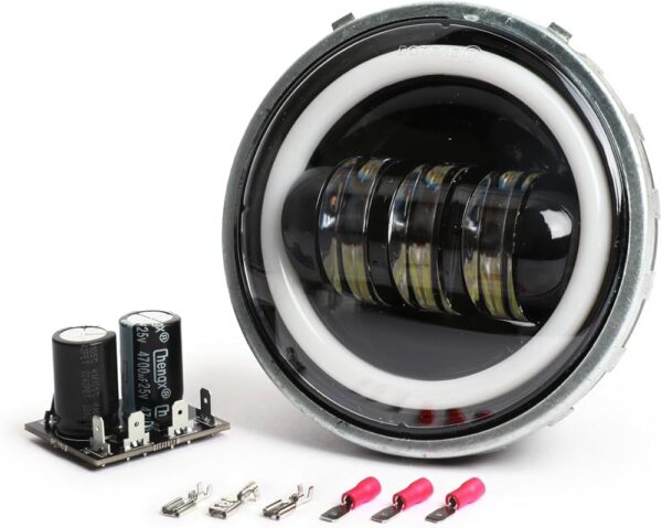 Fanale Anteriore Led EVOK 12 Volt Vespa 50 N-R-L