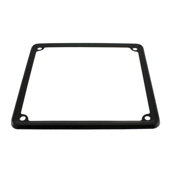 CORNICE PORTA TARGA NERO